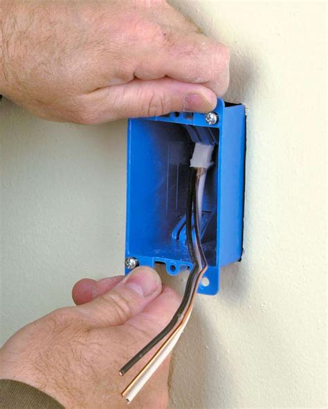 electrical wall box open on both side|adding electrical outlet to wall.